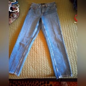 Free assembly straight leg jeans, size 2